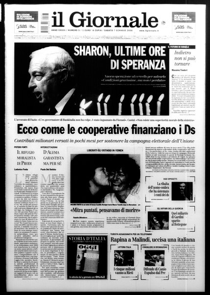 Il giornale : quotidiano del mattino